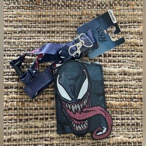 Marvel Venom Lanyard and  ID Card Holder